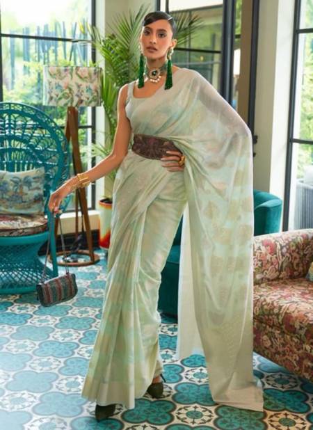Light Sea Green Colour RAJTEX KIZAAH LUCKNOWI Heavy Designer Wedding Wear Latest Saree Collection 271005